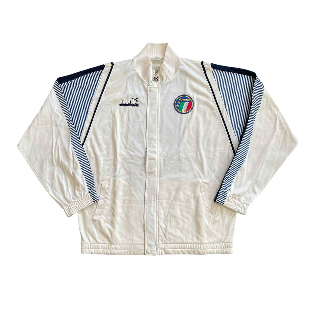 Vintage Diadora Italy Full-Zip Warm Up Jacket (M/L)