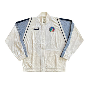 Vintage Diadora Italy Full-Zip Warm Up Jacket (M/L)