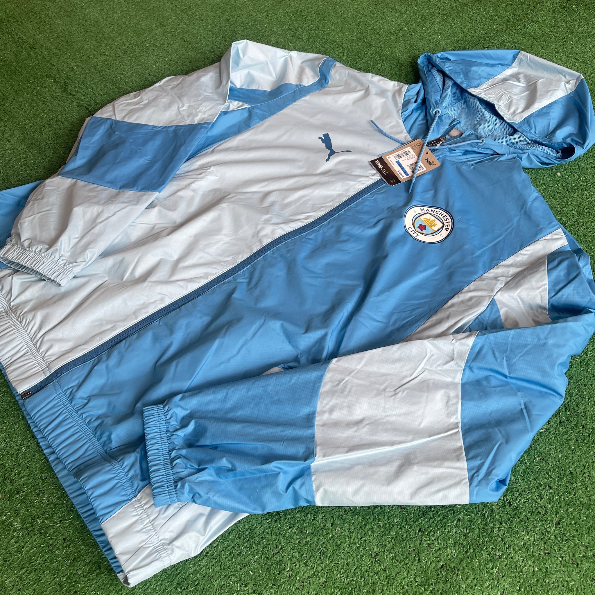 Puma Manchester City 2023 Pre-Match Woven Jacket (XL)