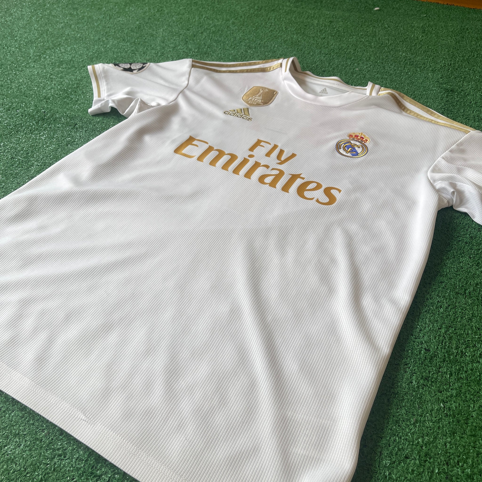 Adidas Real Madrid #7 Hazard 2019/20 Home Football Kit (L)