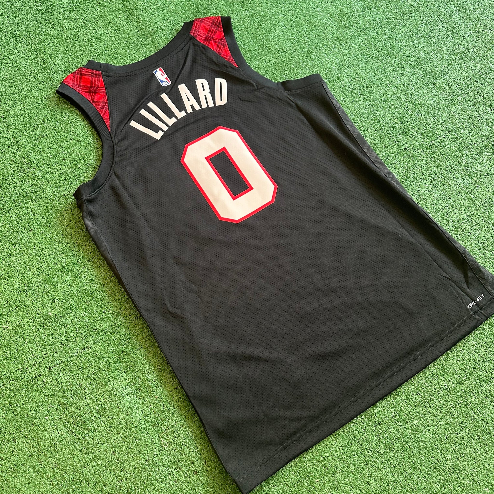 Nike Portland Trail Blazers #0 Lillard NBA Basketball Jersey (L)
