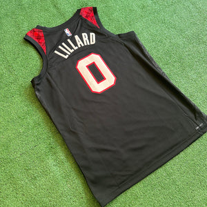 Nike Portland Trail Blazers #0 Lillard NBA Basketball Jersey (L)