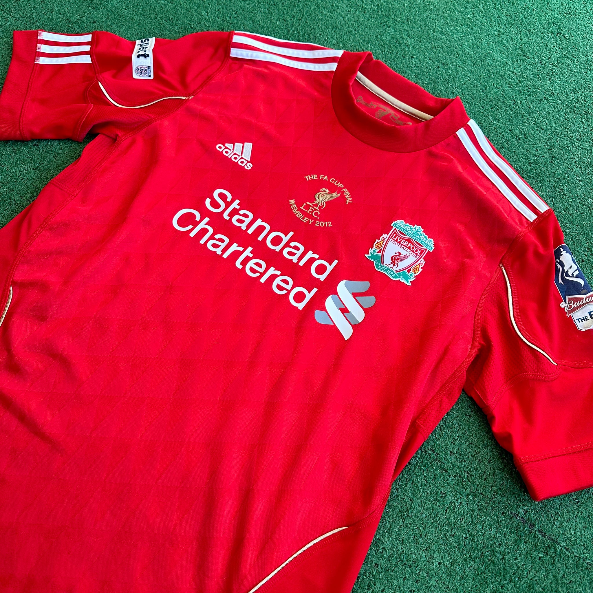 Adidas Liverpool #9 Carroll 2011/12 Home Football Kit (L)