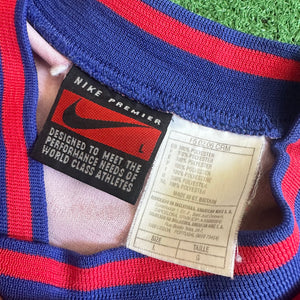 Vintage Nike PSG 1995/96 Home Football Kit (L)