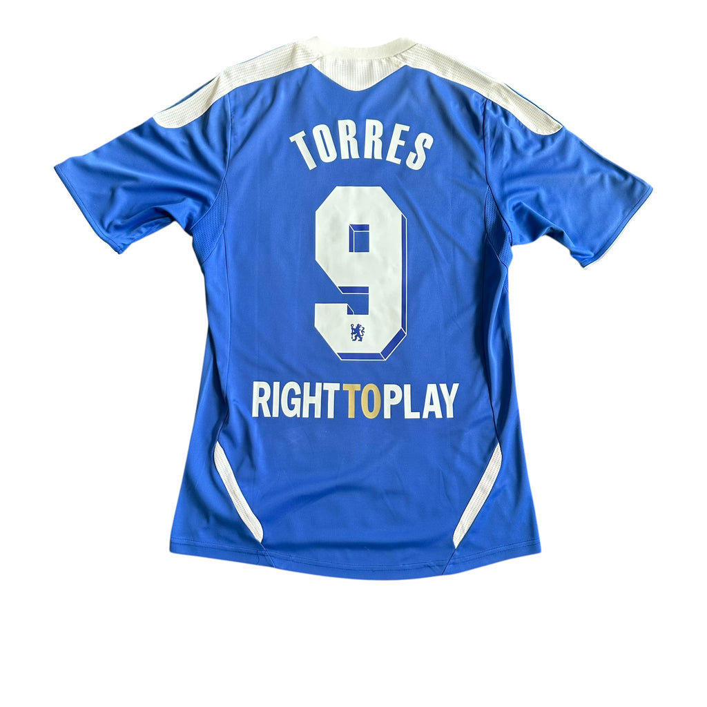 Adidas Chelsea FC #9 Torres 2011/12 Home Football Kit (S)