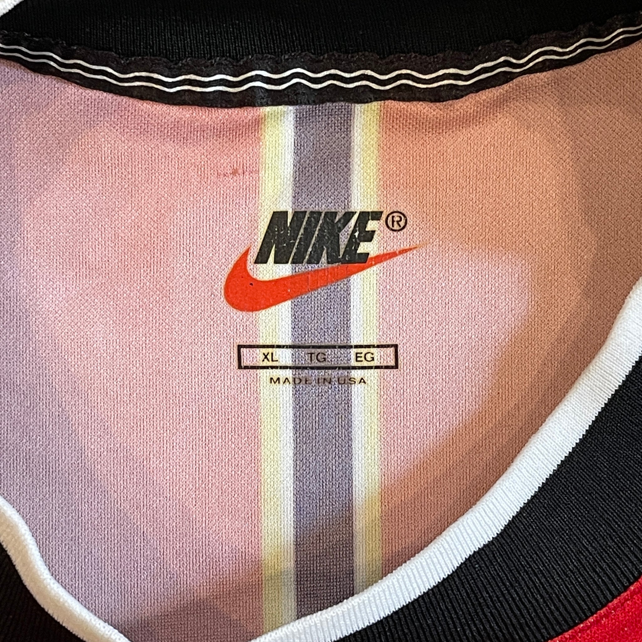 Vintage Nike Metro Stars 1998/99 Home Football Kit (XL)