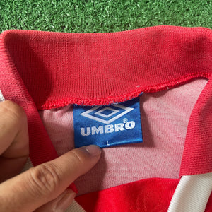 Vintage Umbro Ajax Amsterdam 1994/95 Home Football Kit (L)