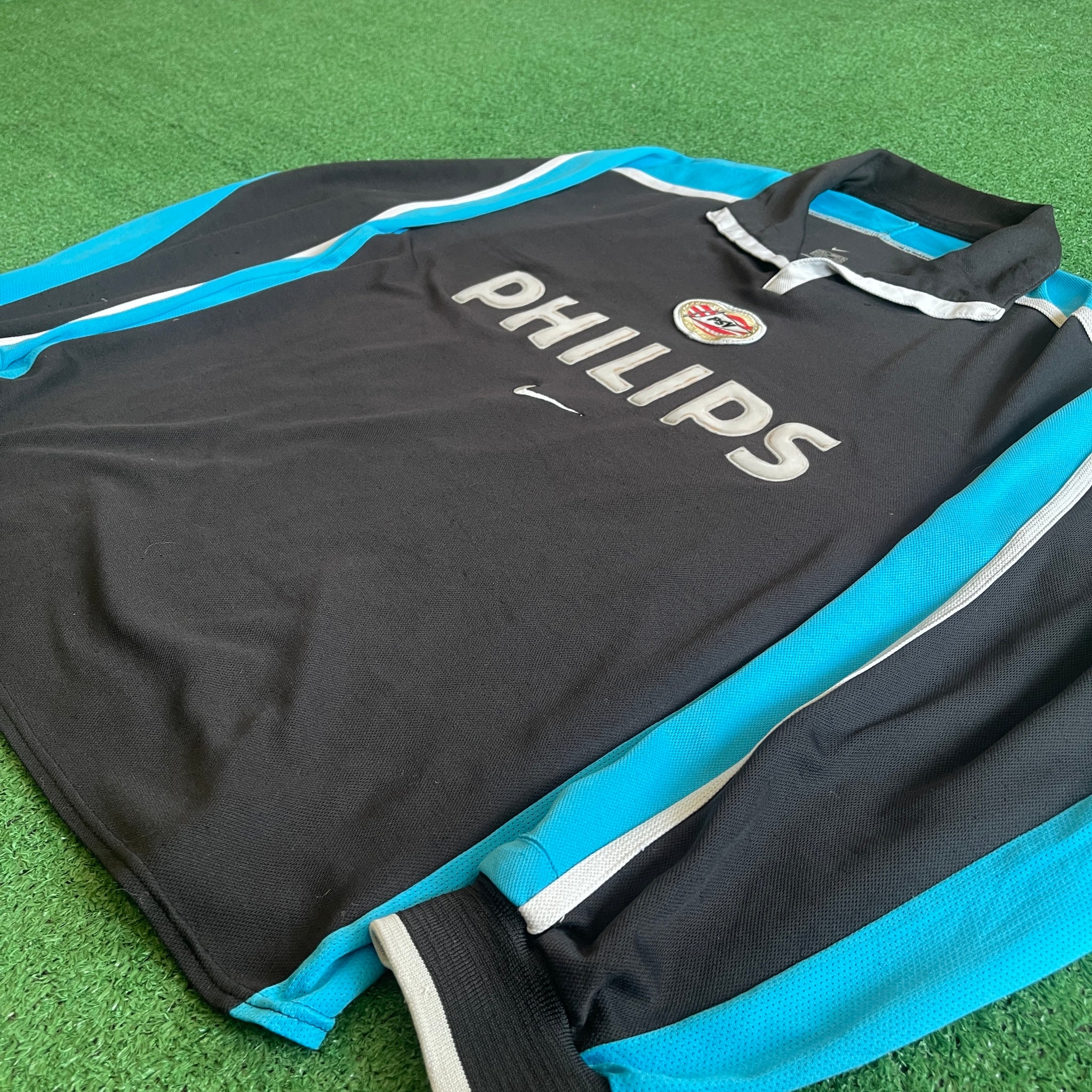 Vintage Nike PSV #8 v. Nistelrooy 1999/01 Away Football Kit (L)