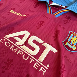 Vintage Reebok Aston Villa #4 Southgate 1995/97 Home Football Kit (XL/XXL)