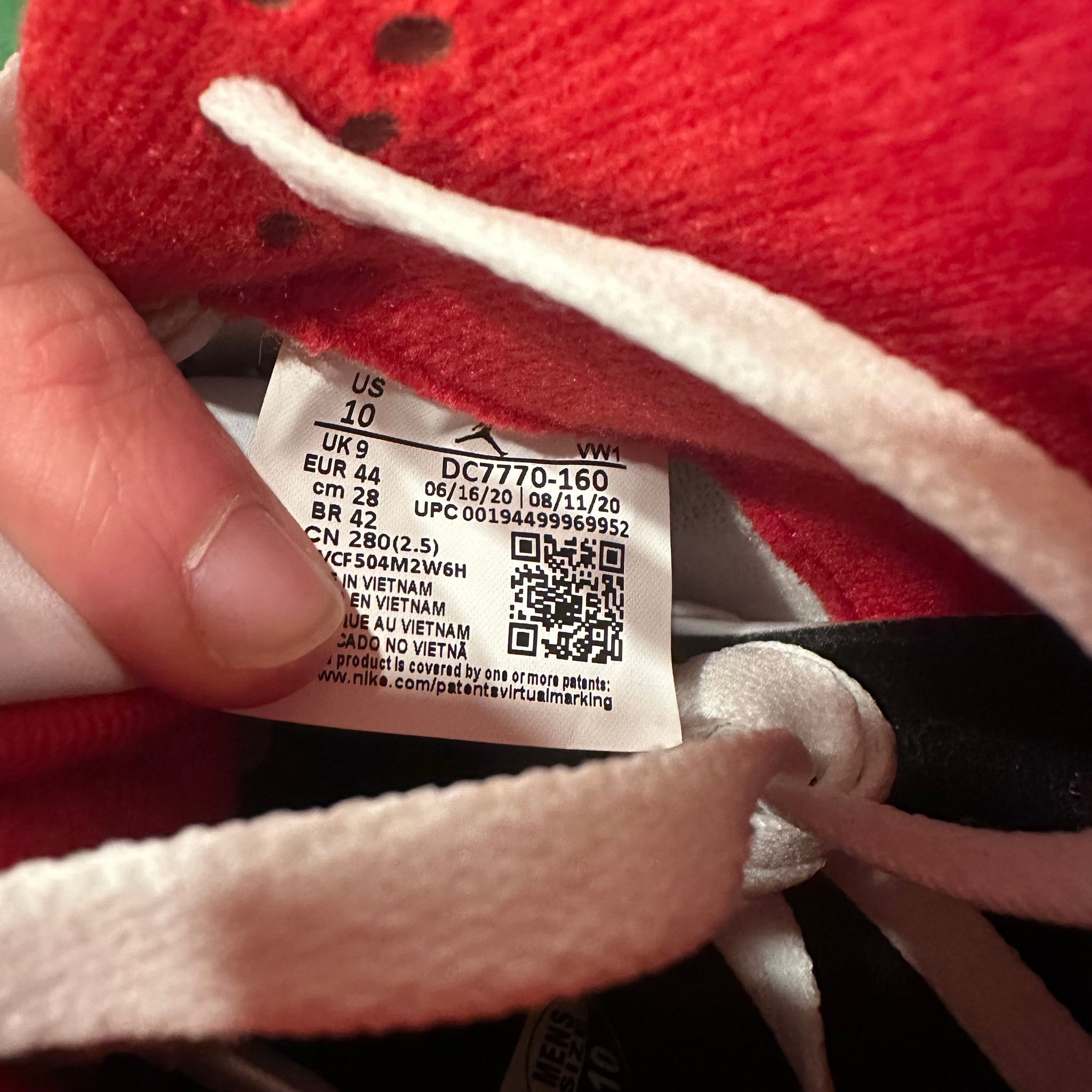 Jordan 4 Retro Fire Red DC7770-160 (2020) (10)