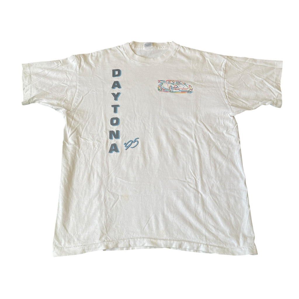 Vintage Fruit of the Loom 1995 Daytona Race T-Shirt (XL)