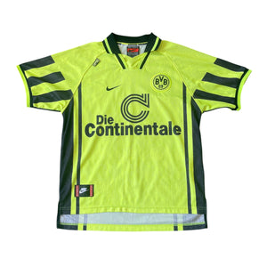 Vintage Nike Borussia Dortmund 1996/97 Home Football Kit (L)