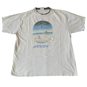 Vintage Santo Activewear Aruba 1995 Graphic T-Shirt (L)