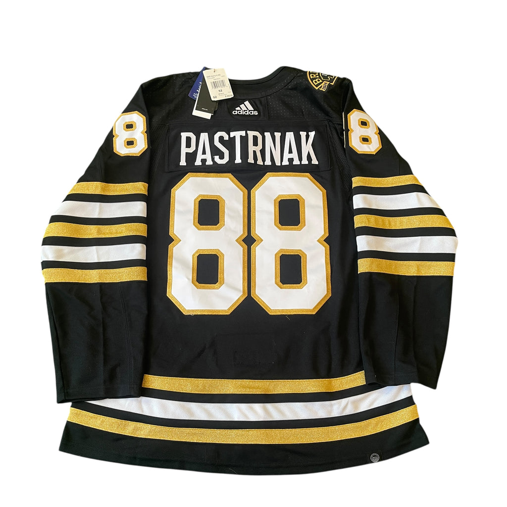Adidas Boston Bruins #88 David Pastrnak Authentic Primegreen Player Jersey (52)