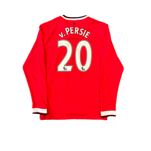 Nike Manchester United #20 V. Persie 2014/15 Home Soccer Jersey (M)