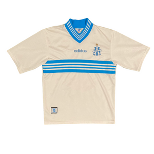 Vintage Adidas Olympique Marseille 1997/98 Home Soccer Jersey (M)