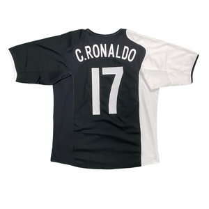 Vintage Nike Portugal Special Edition 'Stand Up. Speak Up' 2005 #17 Ronaldo Jersey (XL)