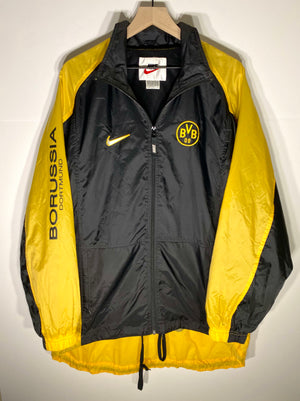 Vintage Nike Dortmund Long-Tail Team Windbreaker Jacket (L)