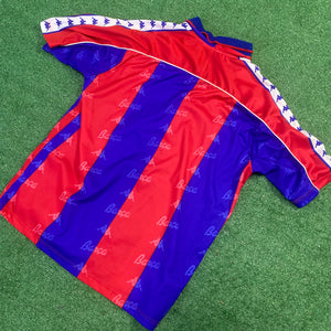 Vintage Kappa FC Barcelona 1993/95 Home Soccer Jersey (L)