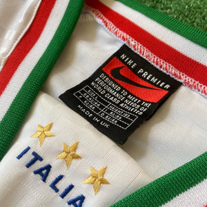 Vintage Nike Italy 90s Premier Training Soccer Jersey (L)