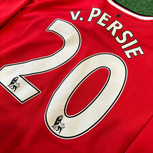 Nike Manchester United #20 V. Persie 2014/15 Home Soccer Jersey (M)