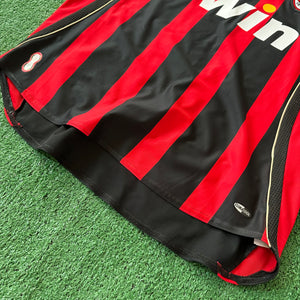 Vintage Adidas AC Milan #22 Kaka 2006/07 Home Soccer Jersey (M)