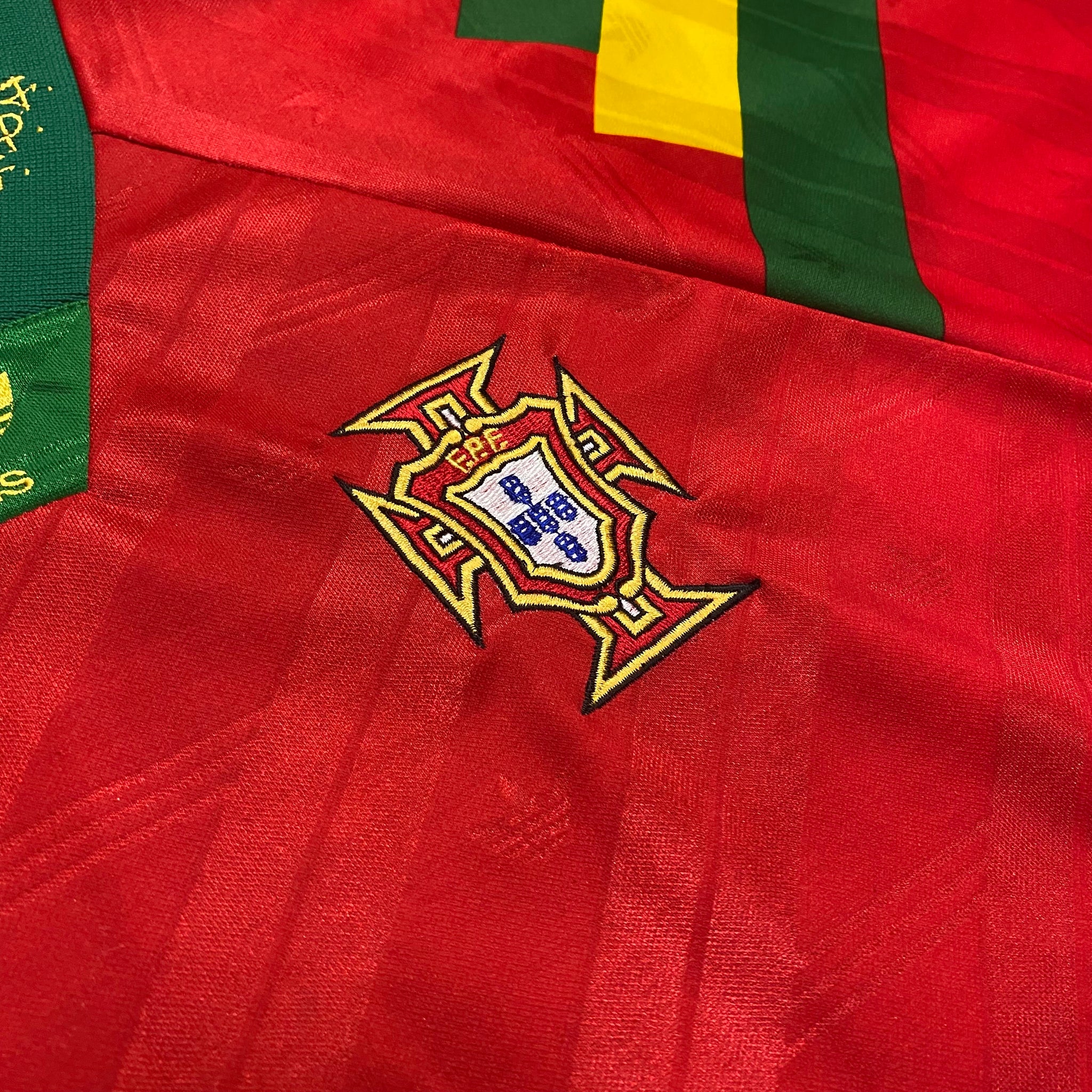 Vintage Adidas Portugal 1992 Home Jersey (XL)