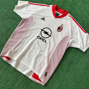 Vintage Adidas AC Milan #3 Maldini 2002/03 Away Soccer Jersey (M)