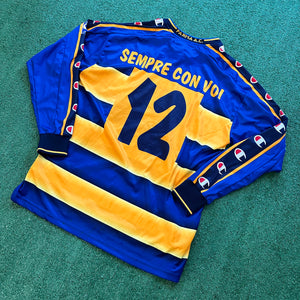 Vintage Champion Parma AC 2002/03 Special Edition Long Sleeve Home Jersey (XL)