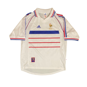 Vintage Adidas France 1998 World Cup Away Soccer Jersey (L)