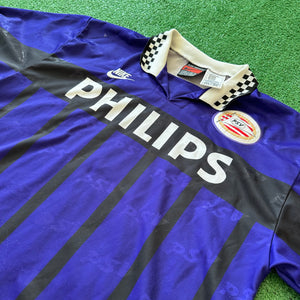 Vintage Nike PSV 1995/96 Away Soccer Jersey (L)