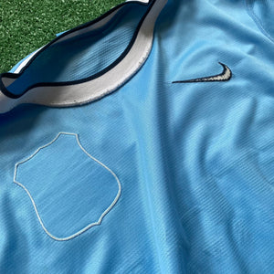 Nike Manchester City #42 Toure Yaya 2013/14 Home Soccer Jersey (L)