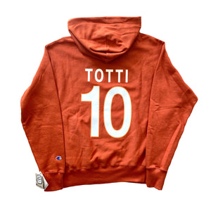 Custom Champion 2D Soccer #10 Totti Sweatshirt (L)