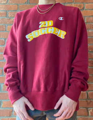 Custom Champion 2D Soccer #8 Gerrard Sweatshirt (L)