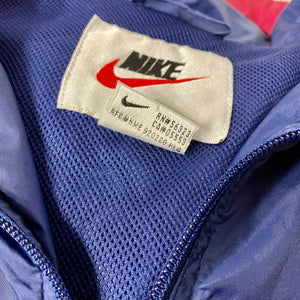 Vintage Nike Barcelona Long-Tail Team Windbreaker Jacket (S)