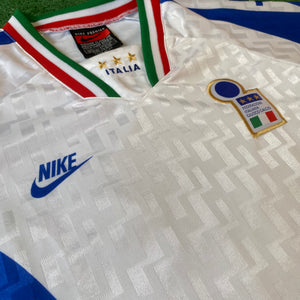 Vintage Nike Italy 90s Premier Training Soccer Jersey (L)