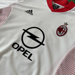 Vintage Adidas AC Milan #3 Maldini 2002/03 Away Soccer Jersey (M)