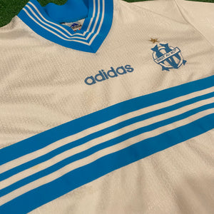 Vintage Adidas Olympique Marseille 1997/98 Home Soccer Jersey (M)