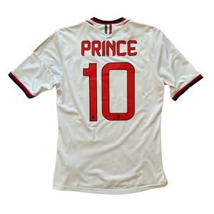 Adidas AC Milan #10 Prince 2013/14 Away Soccer Jersey (S)