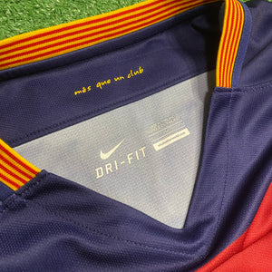 Nike Barcelona FC #9 Suarez 2015/16 Home Jersey (M)