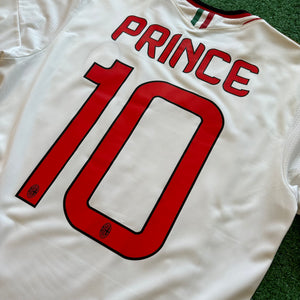 Adidas AC Milan #10 Prince 2013/14 Away Soccer Jersey (S)